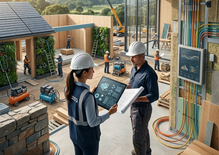 Sustentabilidade na construção: A nova fronteira do luxo residencial tecnológico